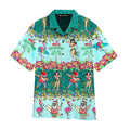 Merry Christmas Funny Santa Dancing Aloha Hawaiian Shirts For Men & For Women - HAW1514