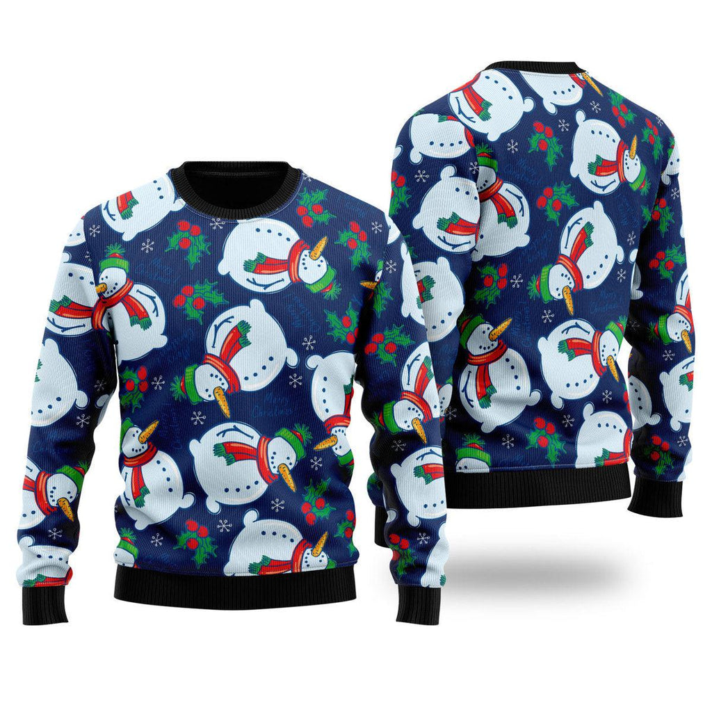 Snowman Funny Ugly Christmas Sweater Gift For Men & Women Adult - Christmas Gifts