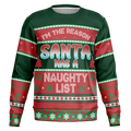 Santa Naughty List Ugly Christmas Sweater Gift For Men & Women Adult - Christmas Gifts