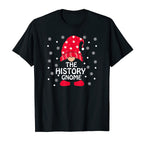 Merry Christmas The History Gnome Costume Matching Family Unisex T-shirt For Men & For Women R1145