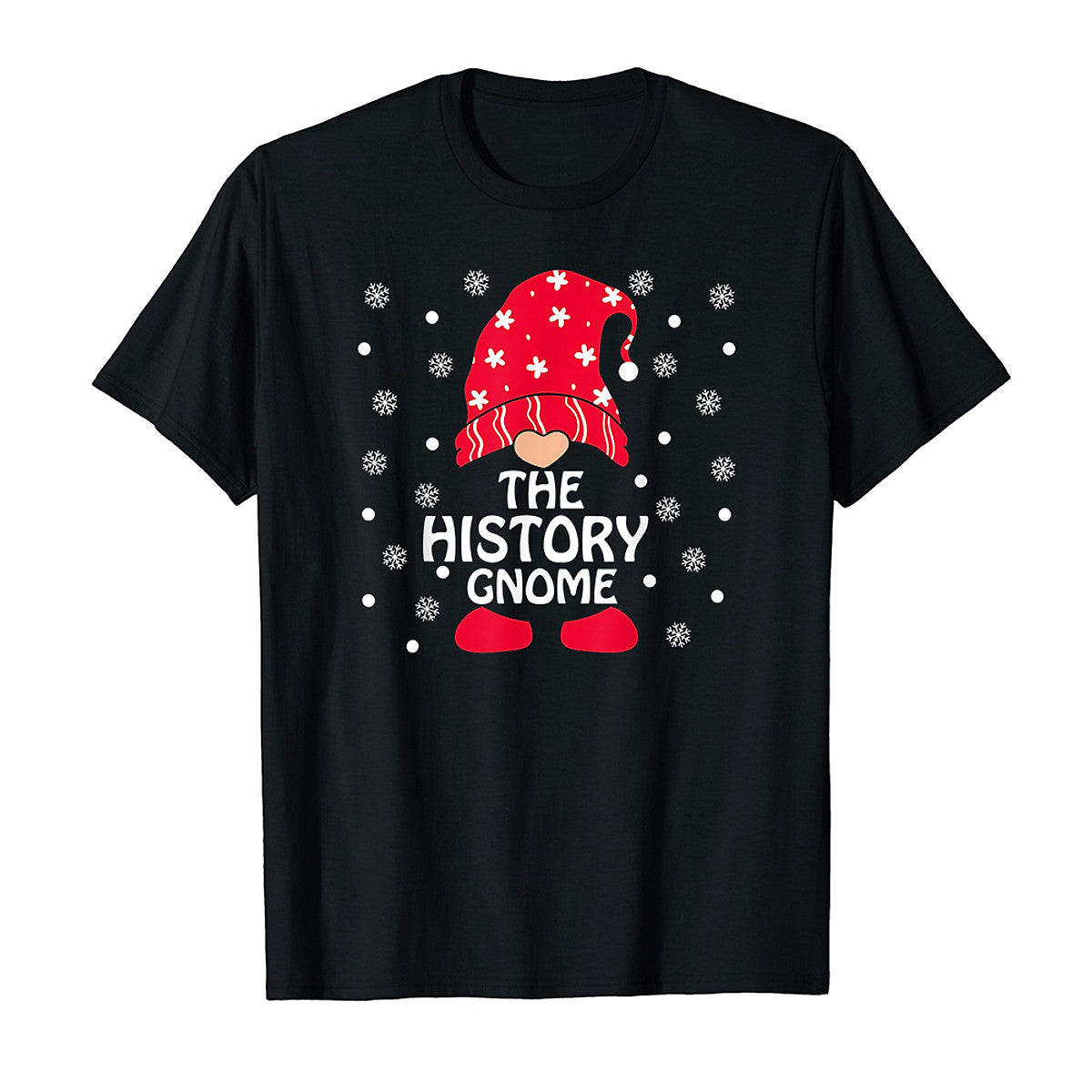 Merry Christmas The History Gnome Costume Matching Family Unisex T-shirt For Men & For Women R1145
